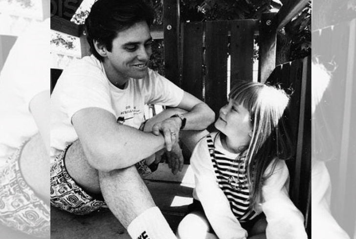 Jane Erin Carrey, born September 6, 1987, is Jim Carrey's only daughter with Melissa Womer.