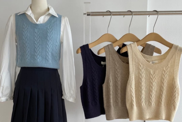 How to style a sweater vest